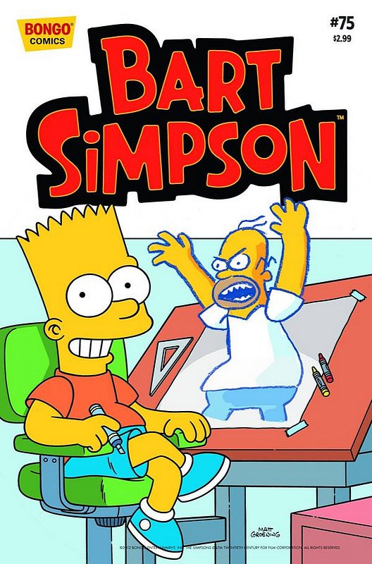 Cover of Bart Simpson Comics #75. One of 250,000 Vintage American Comics on sale from Krypton!