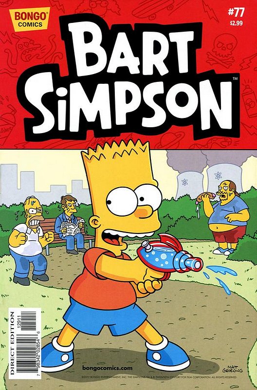 Cover of Bart Simpson Comics #77. One of 250,000 Vintage American Comics on sale from Krypton!
