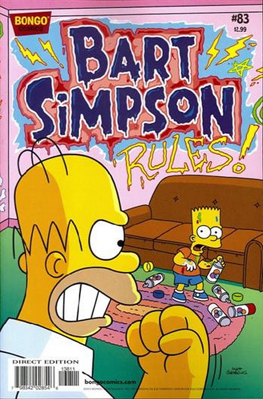 Cover of Bart Simpson Comics #83. One of 250,000 Vintage American Comics on sale from Krypton!