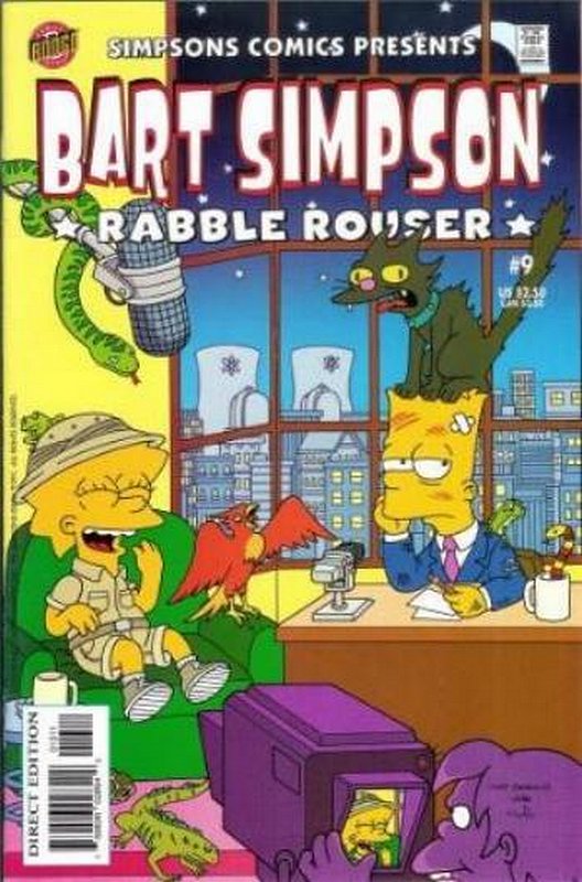 Cover of Bart Simpson Comics #9. One of 250,000 Vintage American Comics on sale from Krypton!