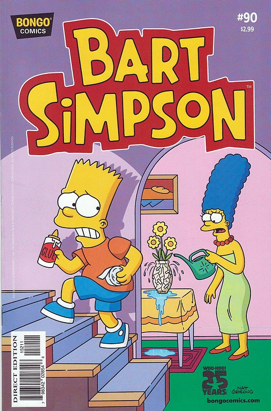 Cover of Bart Simpson Comics #90. One of 250,000 Vintage American Comics on sale from Krypton!