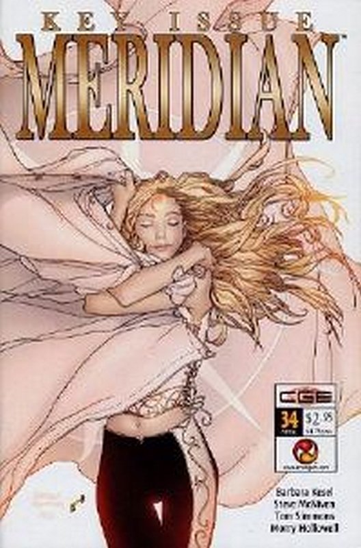 Cover of Meridian (Vol 1) #34. One of 250,000 Vintage American Comics on sale from Krypton!