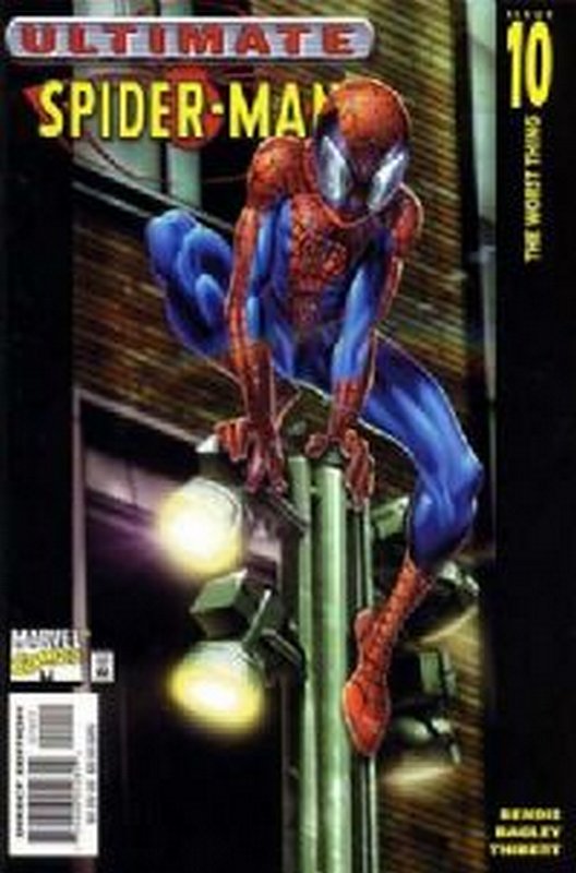 Cover of Ultimate Spider-Man #10. One of 250,000 Vintage American Comics on sale from Krypton!