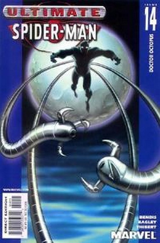 Cover of Ultimate Spider-Man #14. One of 250,000 Vintage American Comics on sale from Krypton!