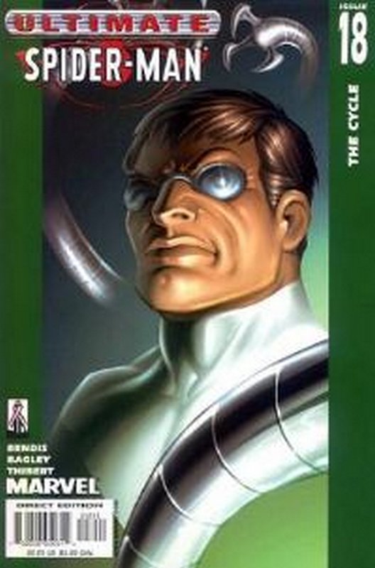 Cover of Ultimate Spider-Man #18. One of 250,000 Vintage American Comics on sale from Krypton!