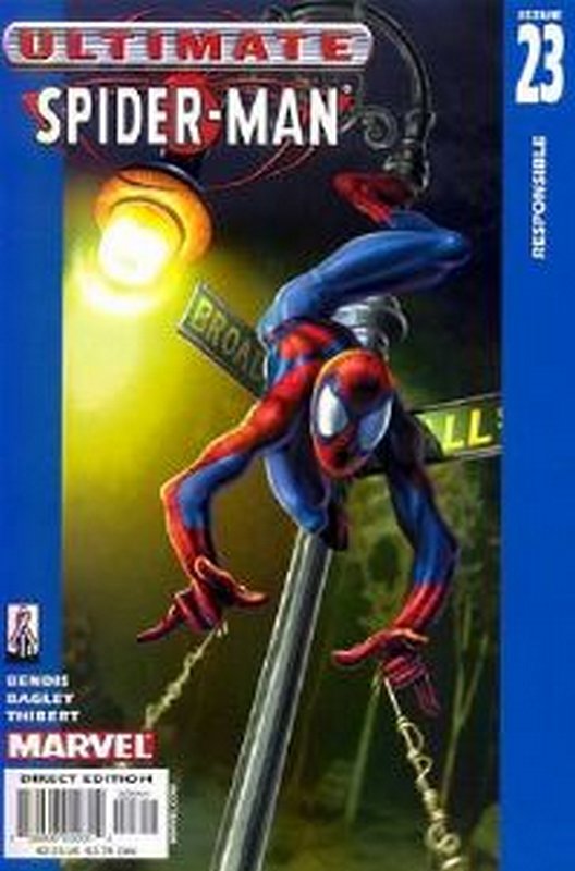 Cover of Ultimate Spider-Man (Vol 1) #23. One of 250,000 Vintage American Comics on sale from Krypton!