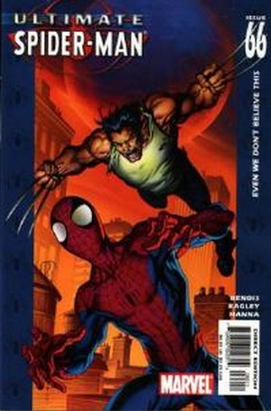Cover of Ultimate Spider-Man (Vol 1) #66. One of 250,000 Vintage American Comics on sale from Krypton!