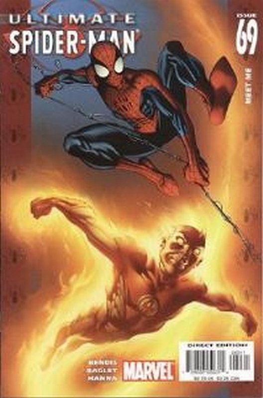 Cover of Ultimate Spider-Man (Vol 1) #69. One of 250,000 Vintage American Comics on sale from Krypton!