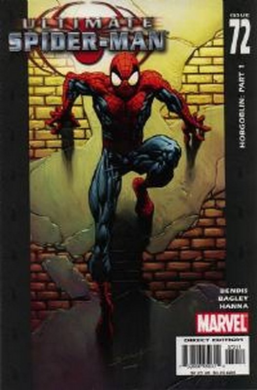 Cover of Ultimate Spider-Man (Vol 1) #72. One of 250,000 Vintage American Comics on sale from Krypton!