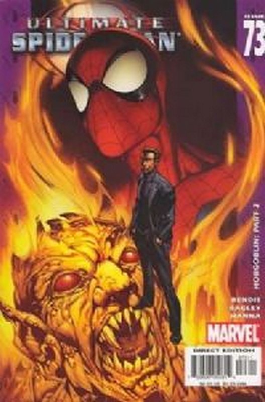 Cover of Ultimate Spider-Man (Vol 1) #73. One of 250,000 Vintage American Comics on sale from Krypton!