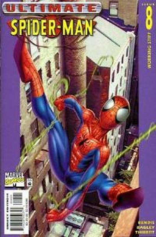 Cover of Ultimate Spider-Man #8. One of 250,000 Vintage American Comics on sale from Krypton!