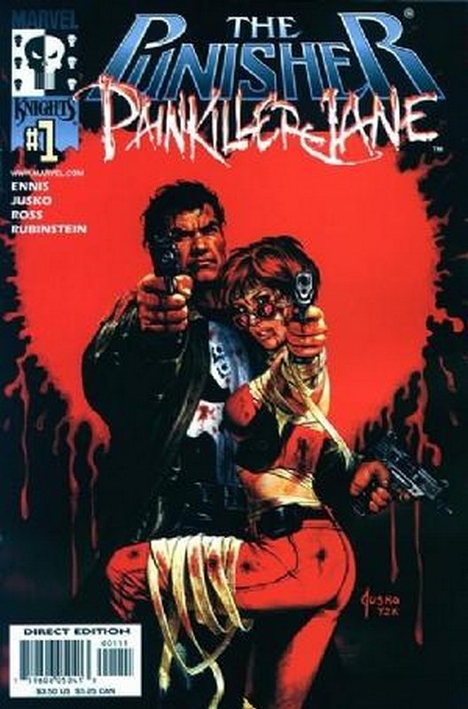 Cover of Punisher/Painkiller Jane (2000 one Shot) #1. One of 250,000 Vintage American Comics on sale from Krypton!