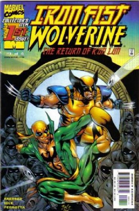 Cover of Iron Fist/Wolverine (2000 Ltd) #1. One of 250,000 Vintage American Comics on sale from Krypton!