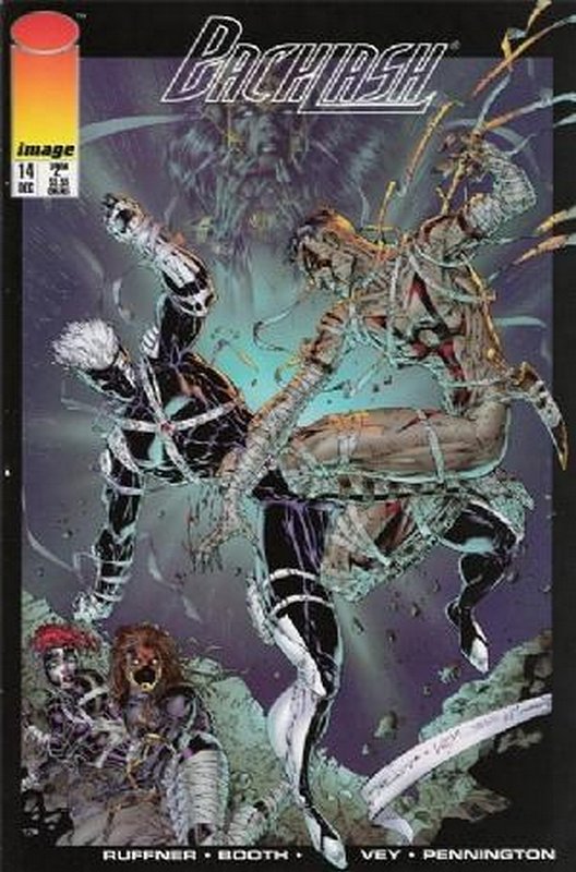 Cover of Backlash (Vol 1) #14. One of 250,000 Vintage American Comics on sale from Krypton!
