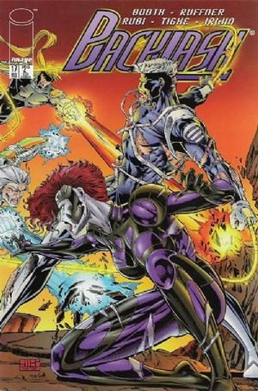 Cover of Backlash (Vol 1) #17. One of 250,000 Vintage American Comics on sale from Krypton!
