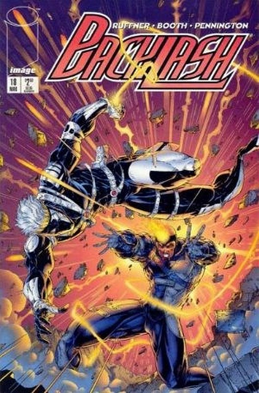 Cover of Backlash (Vol 1) #18. One of 250,000 Vintage American Comics on sale from Krypton!