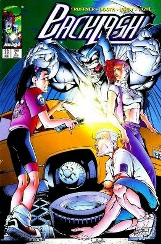 Cover of Backlash (Vol 1) #23. One of 250,000 Vintage American Comics on sale from Krypton!