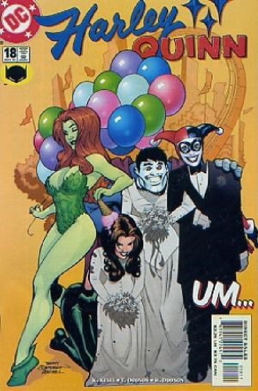 Cover of Harley Quinn (Vol 1) #18. One of 250,000 Vintage American Comics on sale from Krypton!