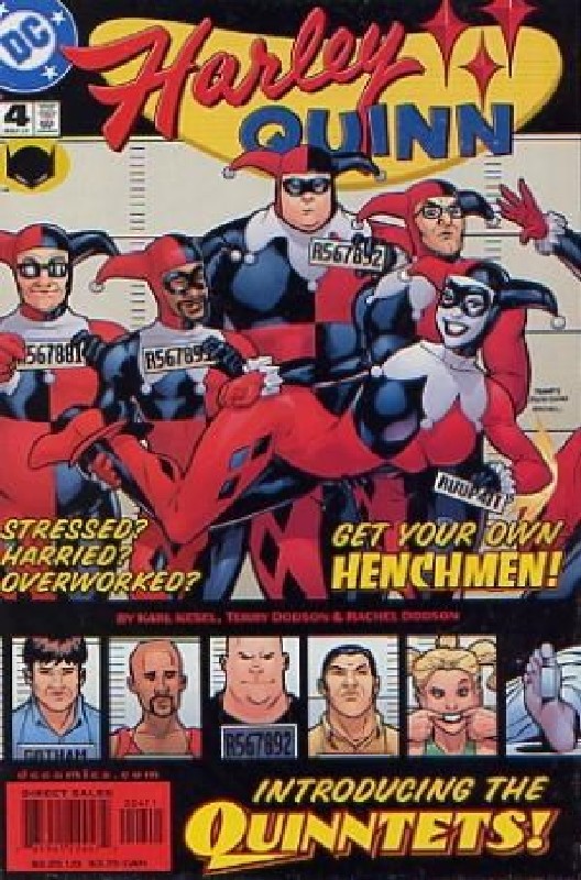 Cover of Harley Quinn (Vol 1) #4. One of 250,000 Vintage American Comics on sale from Krypton!