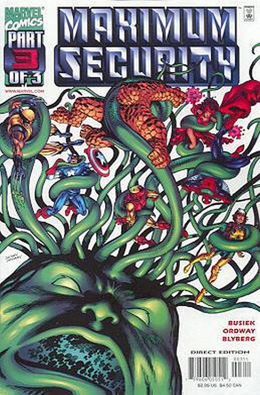 Cover of Maximum Security (2000 Ltd) #3. One of 250,000 Vintage American Comics on sale from Krypton!