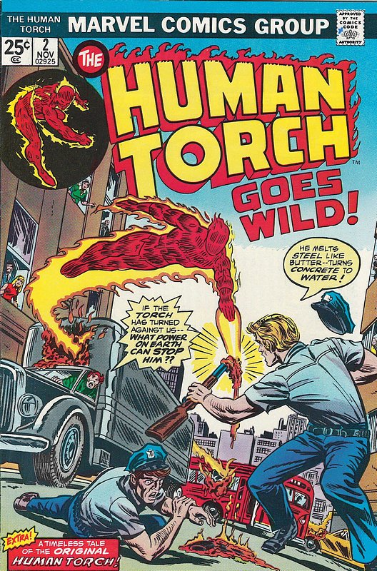 Cover of Human Torch (Vol 1) #2. One of 250,000 Vintage American Comics on sale from Krypton!