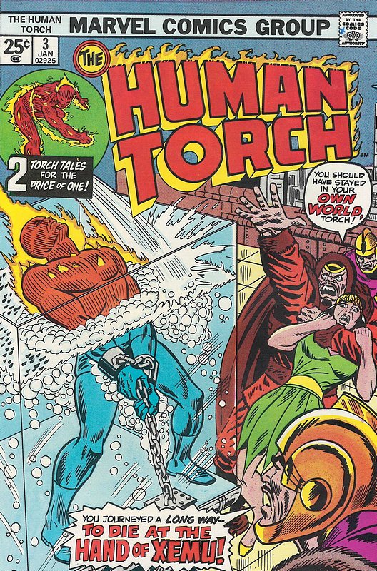 Cover of Human Torch (Vol 1) #3. One of 250,000 Vintage American Comics on sale from Krypton!