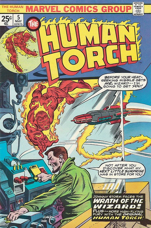 Cover of Human Torch (Vol 1) #5. One of 250,000 Vintage American Comics on sale from Krypton!