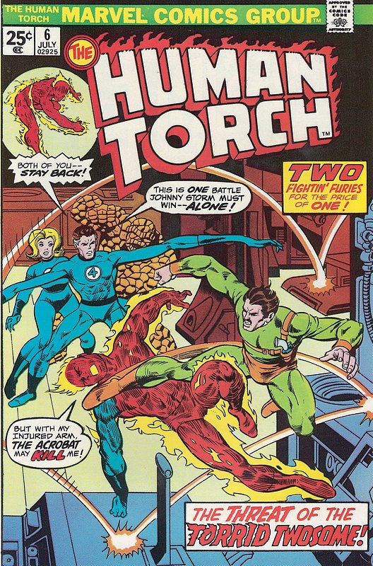 Cover of Human Torch (Vol 1) #6. One of 250,000 Vintage American Comics on sale from Krypton!