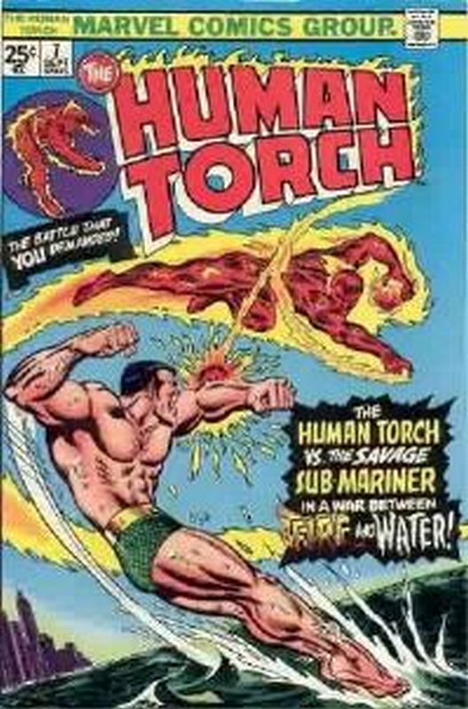 Cover of Human Torch (Vol 1) #7. One of 250,000 Vintage American Comics on sale from Krypton!