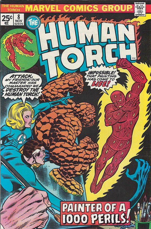 Cover of Human Torch (Vol 1) #8. One of 250,000 Vintage American Comics on sale from Krypton!