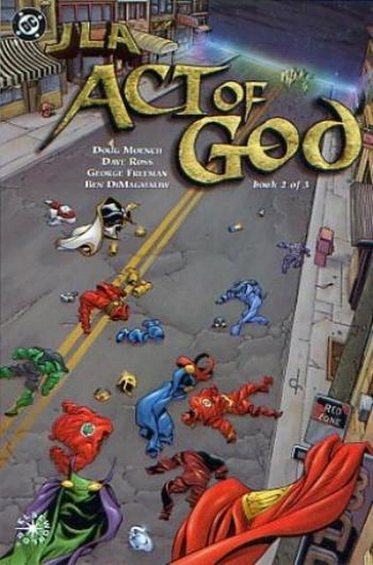 Cover of JLA: Act of God (2000 Ltd) #2. One of 250,000 Vintage American Comics on sale from Krypton!