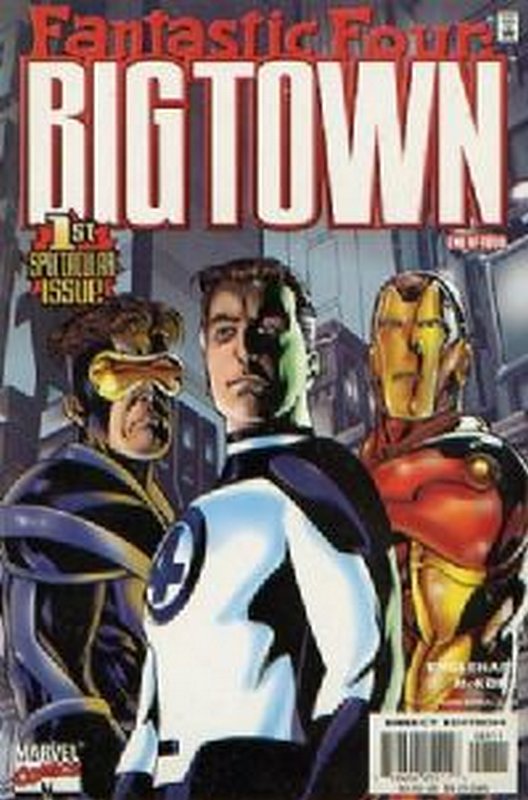 Cover of Fantastic Four: Big Town (2000 Ltd) #1. One of 250,000 Vintage American Comics on sale from Krypton!