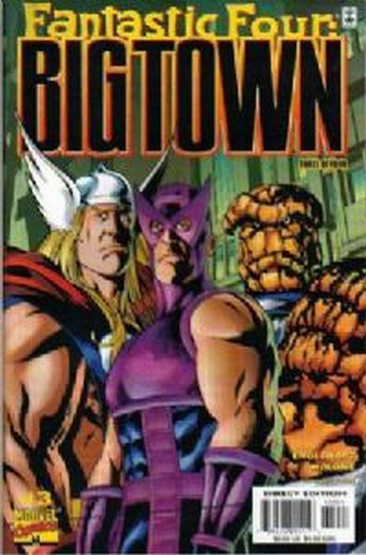 Cover of Fantastic Four: Big Town (2000 Ltd) #3. One of 250,000 Vintage American Comics on sale from Krypton!