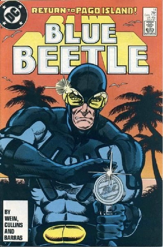 Cover of Blue Beetle (DC Vol 1) #14. One of 250,000 Vintage American Comics on sale from Krypton!