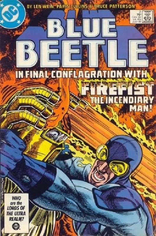 Cover of Blue Beetle (DC Vol 1) #2. One of 250,000 Vintage American Comics on sale from Krypton!