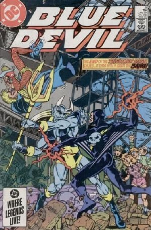 Cover of Blue Devil (Vol 1) #9. One of 250,000 Vintage American Comics on sale from Krypton!