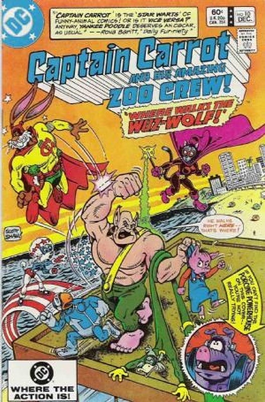Cover of Captain Carrot & The Zoo Crew! (Vol 1) #10. One of 250,000 Vintage American Comics on sale from Krypton!