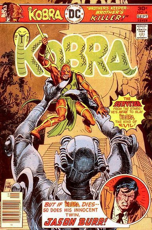 Cover of Kobra (Vol 1) #4. One of 250,000 Vintage American Comics on sale from Krypton!