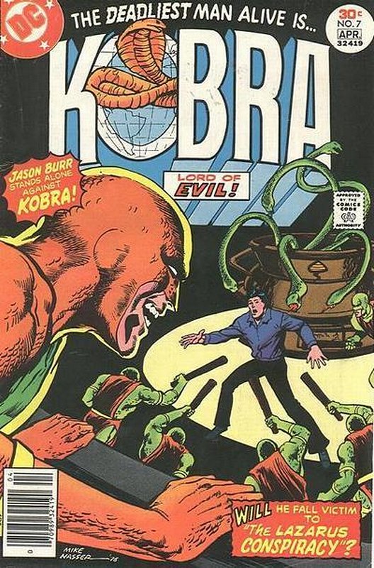 Cover of Kobra (Vol 1) #7. One of 250,000 Vintage American Comics on sale from Krypton!