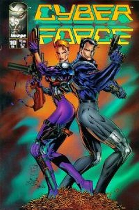 Cover of Cyber-Force (Vol 1) #10. One of 250,000 Vintage American Comics on sale from Krypton!