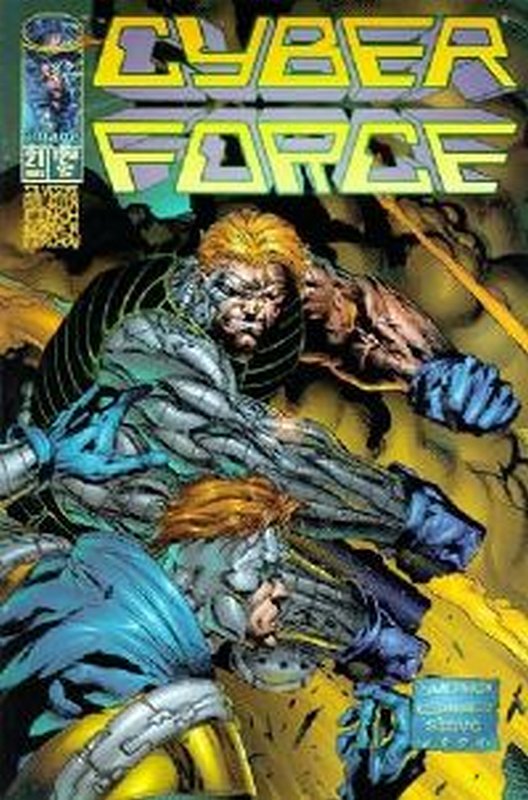 Cover of Cyber-Force (Vol 1) #21. One of 250,000 Vintage American Comics on sale from Krypton!