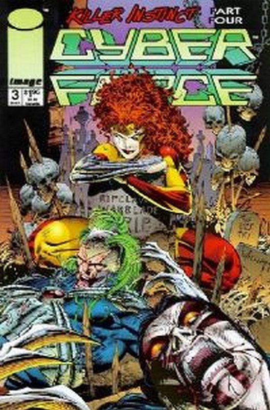 Cover of Cyber-Force (Vol 1) #3. One of 250,000 Vintage American Comics on sale from Krypton!