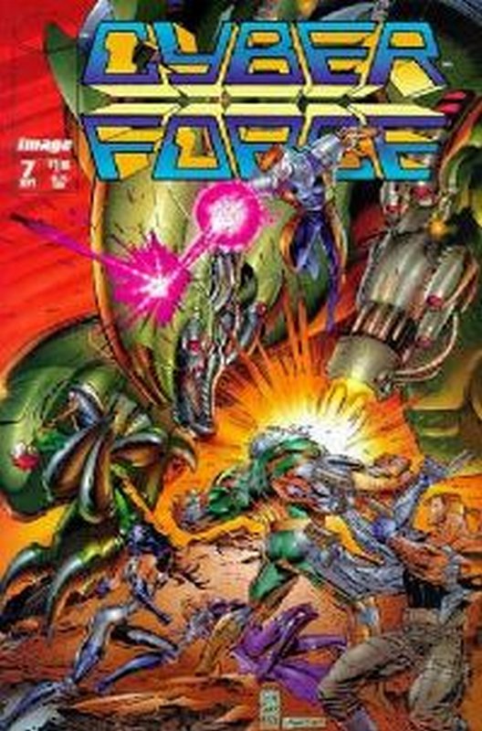 Cover of Cyber-Force (Vol 1) #7. One of 250,000 Vintage American Comics on sale from Krypton!