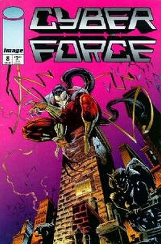 Cover of Cyber-Force (Vol 1) #8. One of 250,000 Vintage American Comics on sale from Krypton!