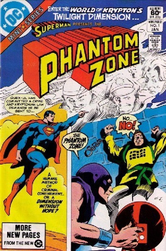 Cover of Phantom Zone (1982 Ltd) #1. One of 250,000 Vintage American Comics on sale from Krypton!