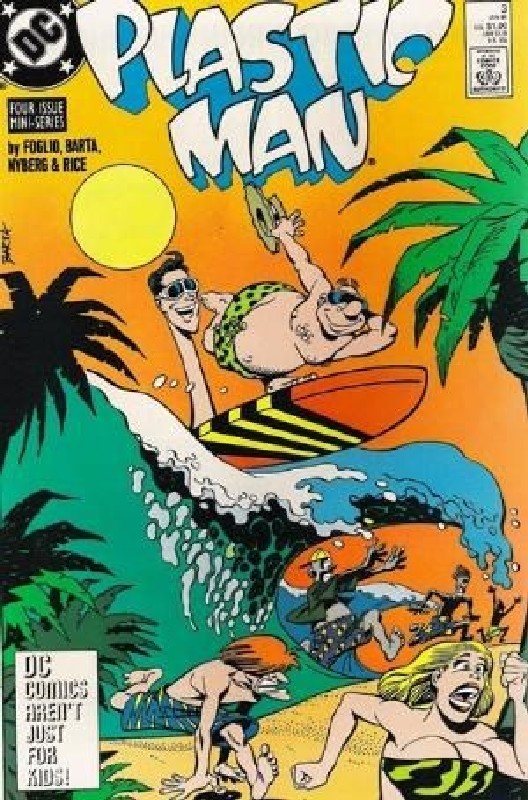 Cover of Plastic Man (1988 Ltd) #3. One of 250,000 Vintage American Comics on sale from Krypton!