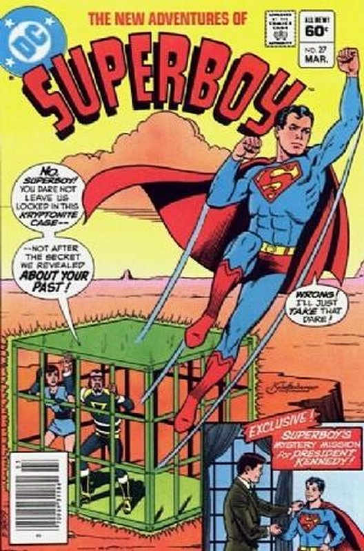 Cover of Superboy - The New Adventures of #27. One of 250,000 Vintage American Comics on sale from Krypton!