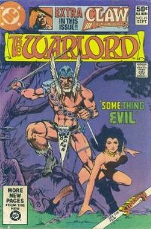 Cover of Warlord (Vol 1) #49. One of 250,000 Vintage American Comics on sale from Krypton!