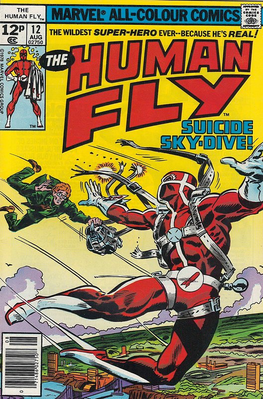 Cover of Human Fly (Vol 1) #12. One of 250,000 Vintage American Comics on sale from Krypton!
