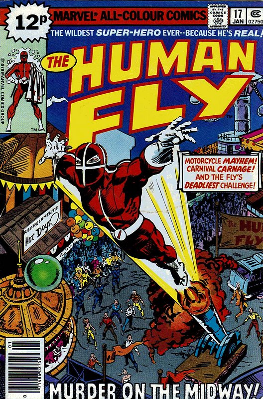 Cover of Human Fly (Vol 1) #17. One of 250,000 Vintage American Comics on sale from Krypton!